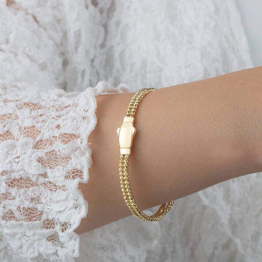 Sıralı Dorika Taşlı Bileklik - 2