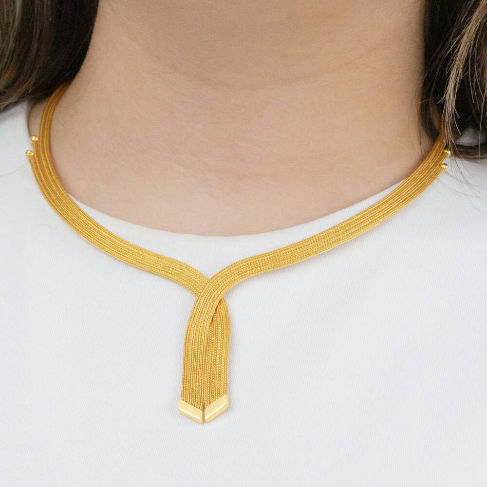 Örgü Kalze Set