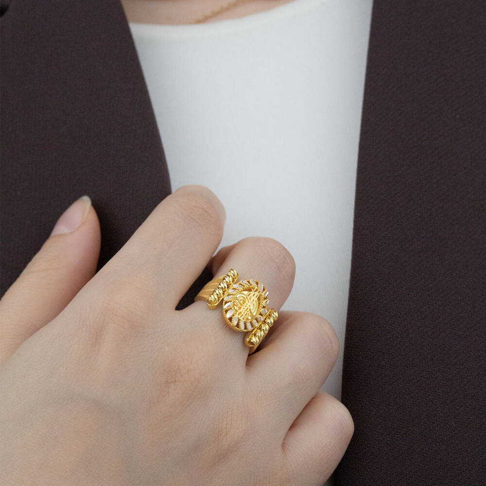 Tuğralı Dorika Yüzük