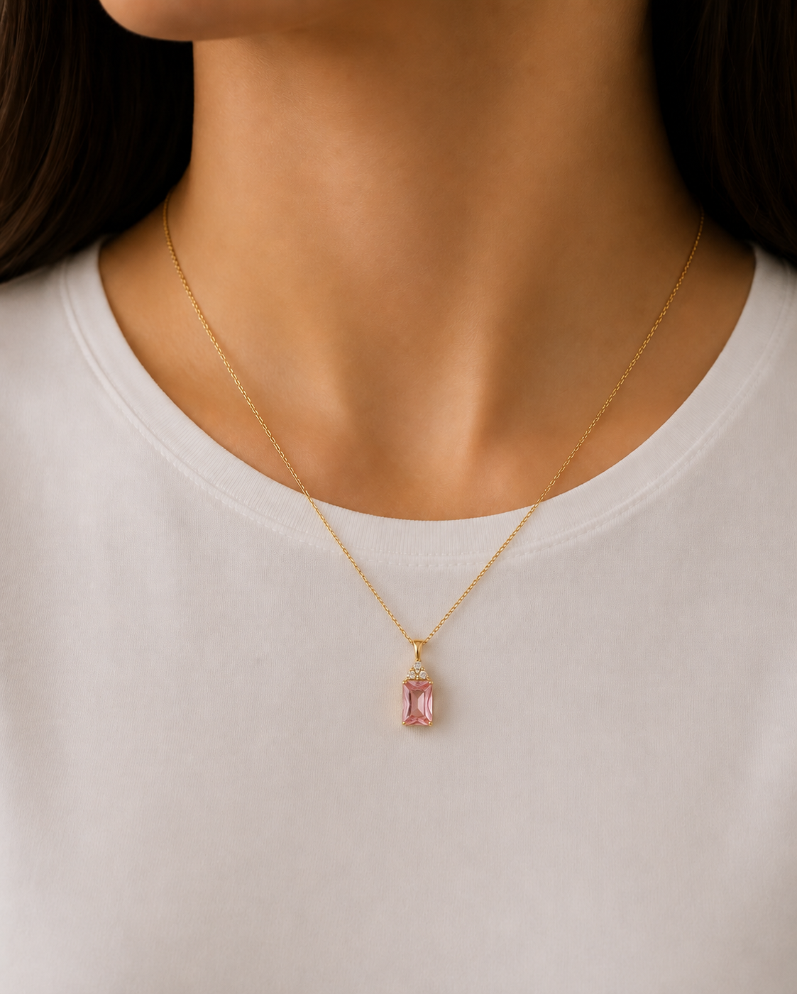 Baget Pink Kolye