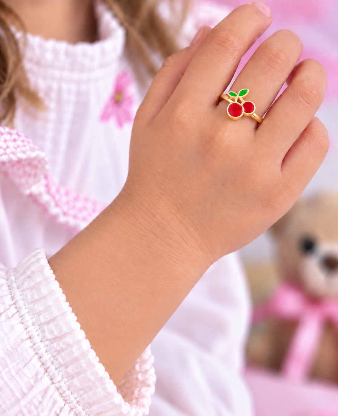 Kiraz Çocuk Yüzük