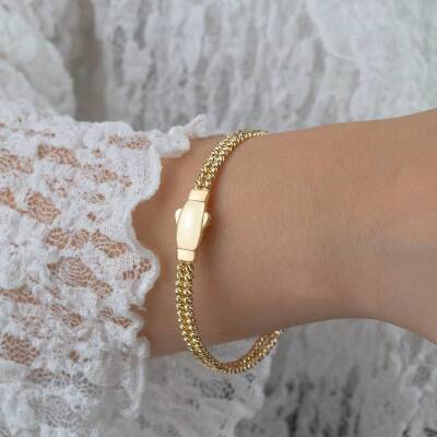 Taşlı Dorika Bileklik - 2