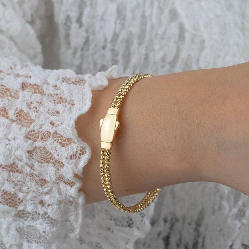 Taşlı Dorika Bileklik - 2