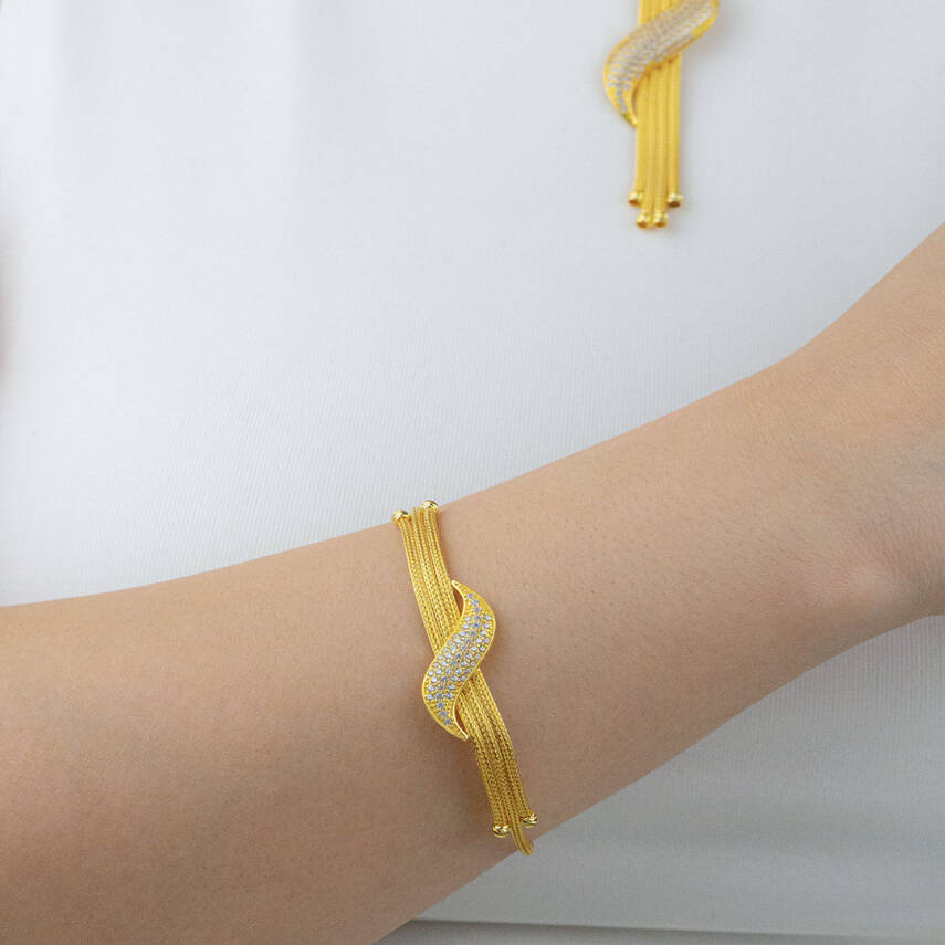 Taşlı Kalze Set - 2