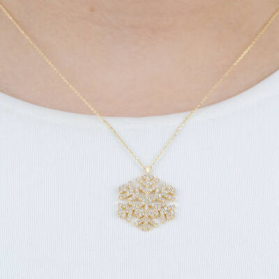 Taşlı Kartanesi Kolye - 2