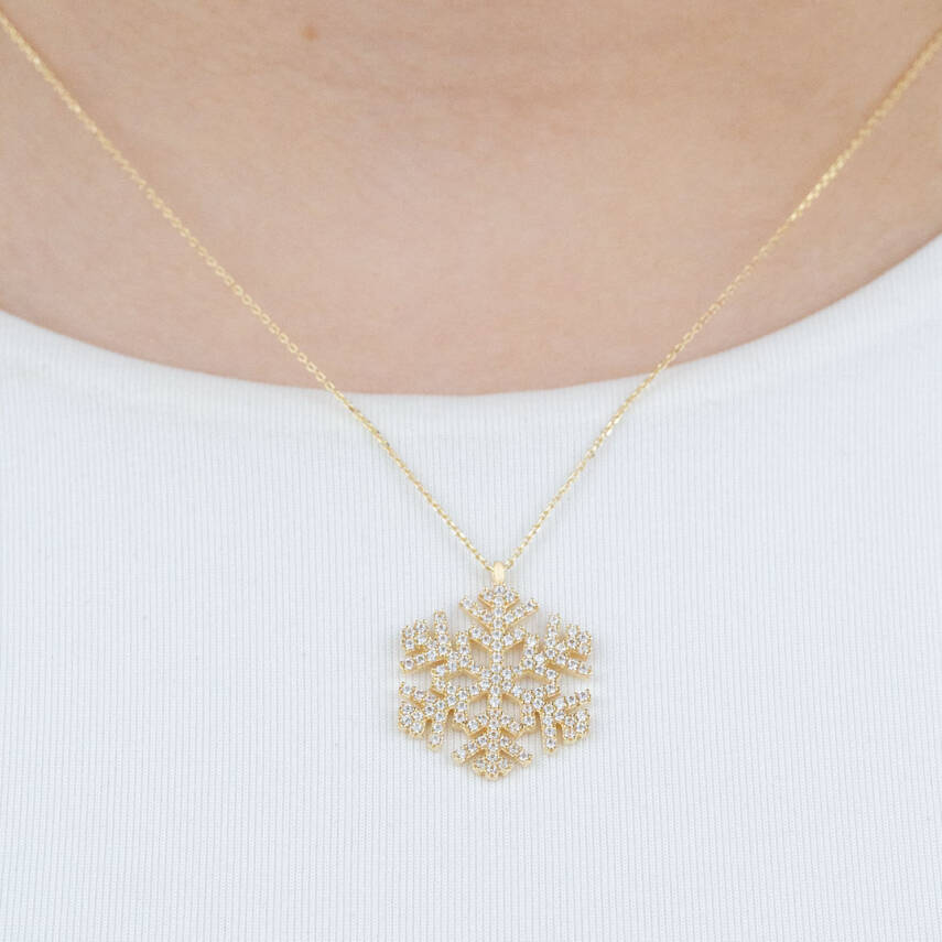 Taşlı Kartanesi Kolye - 2