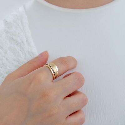 Taşsız Kalem Yüzük - 