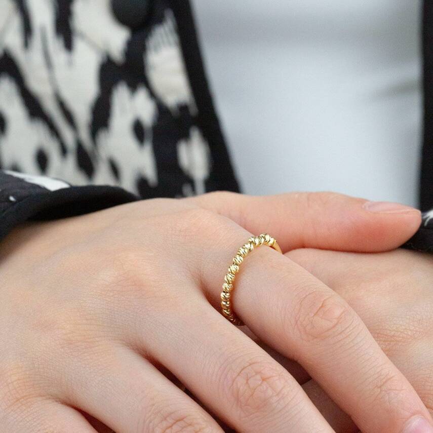 Tek Sıra Dorika Yüzük - 2