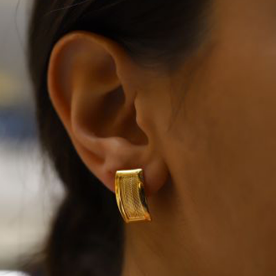 Trabzon Hasır Küpe - 