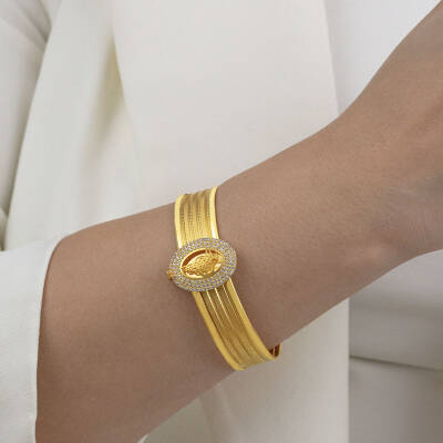 Tuğralı Hasır Kelepçe - 