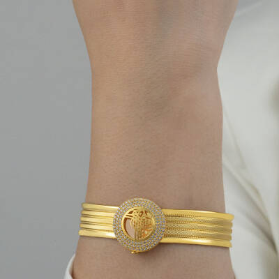 Tuğralı Taşlı Kelepçe - 2