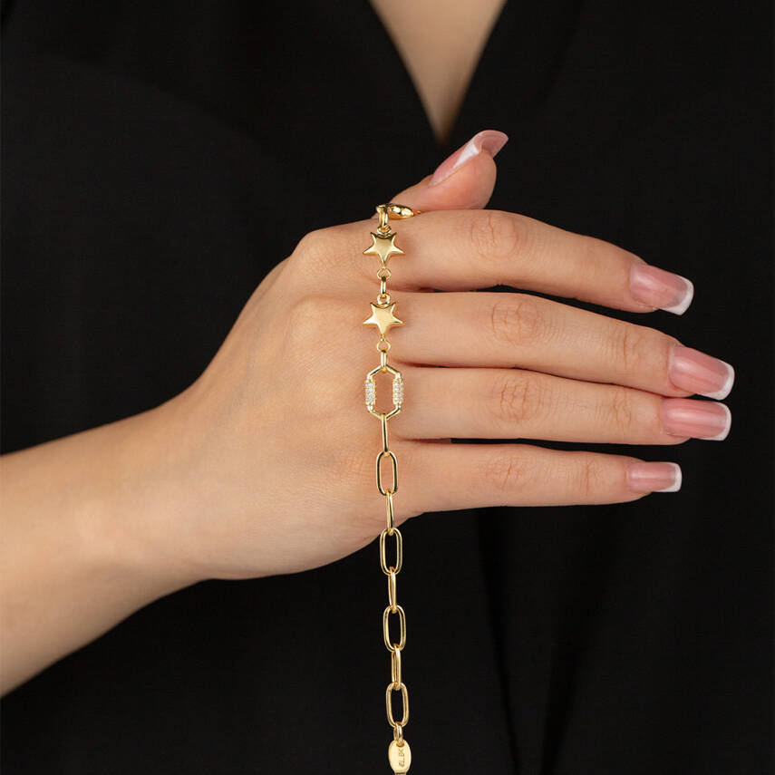Yıldızlı Halka Bileklik - 2