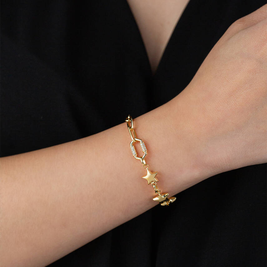 Yıldızlı Halka Bileklik - 1