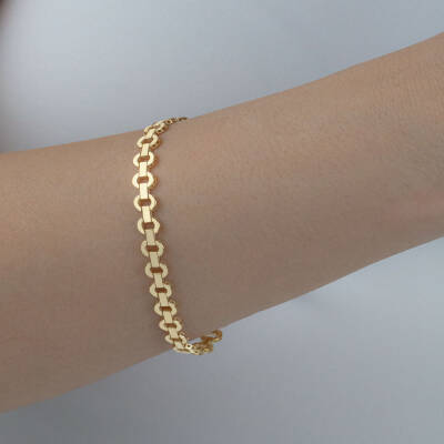 Yuvarlak Sıralı Bileklik - 