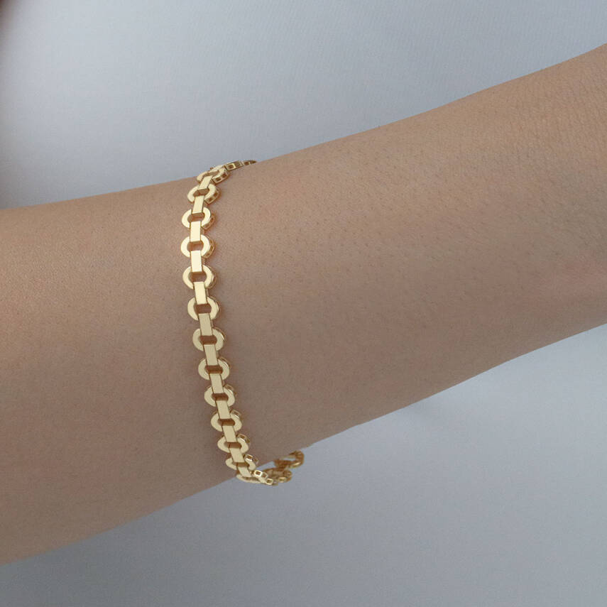 Yuvarlak Sıralı Bileklik - 1