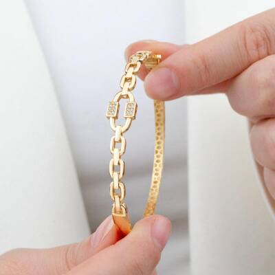 Zincir Taşlı Kelepçe - 2